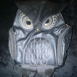 Owl Backpack Purse